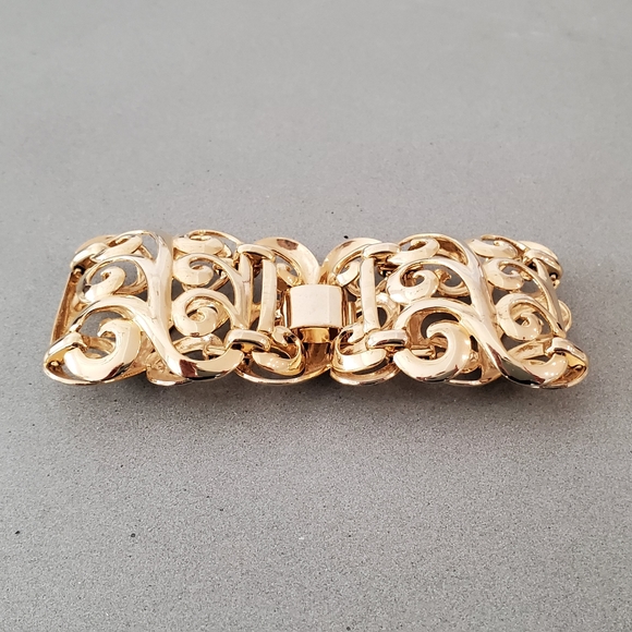 Filigree Gold Necklace & Bracelet - New - Picture 7 of 8